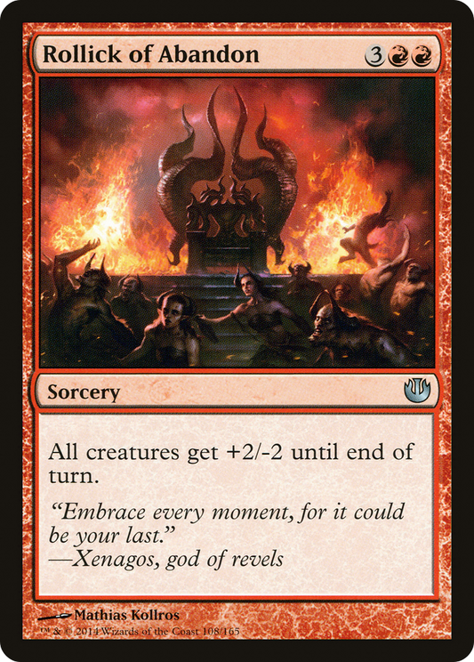 Rollick of Abandon [Journey into Nyx] Foil