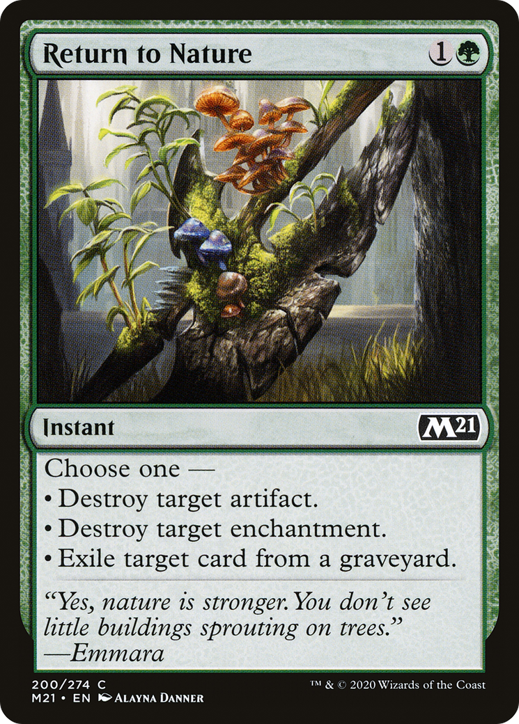 Return to Nature (200) Foil - Core Set 2021