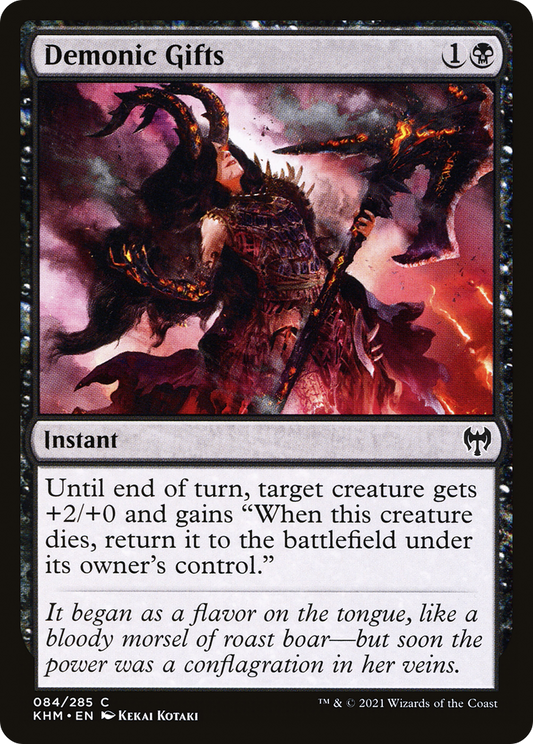 Demonic Gifts [Kaldheim] Foil