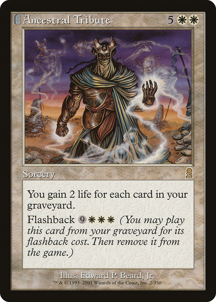 Ancestral Tribute [Odyssey] Foil