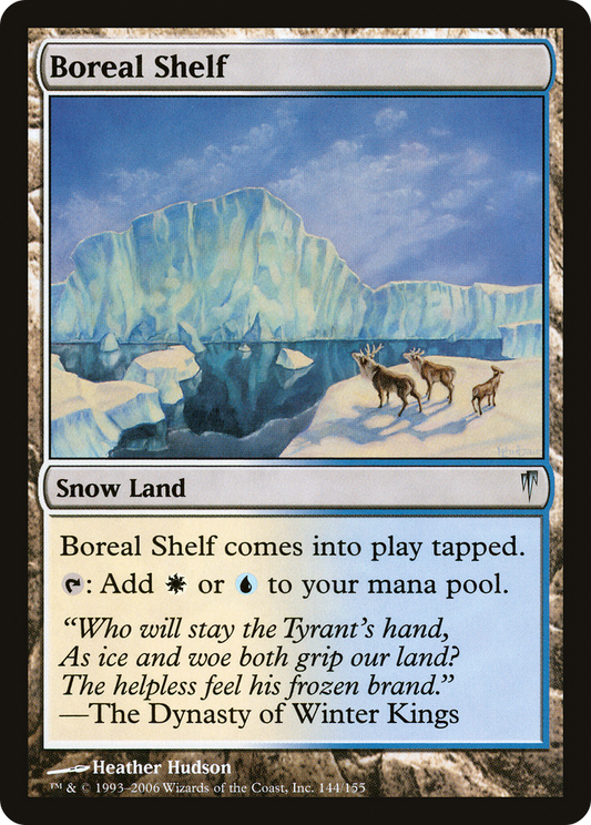 Boreal Shelf [Coldsnap] Foil