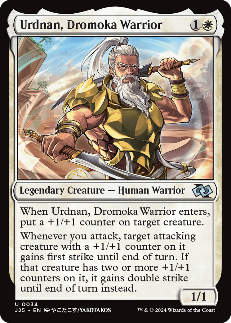 Urdnan, Dromoka Warrior (Anime) [Foundations Jumpstart] | Silver Goblin