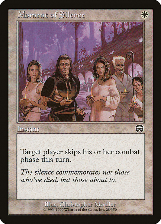 Moment of Silence [Mercadian Masques] Foil