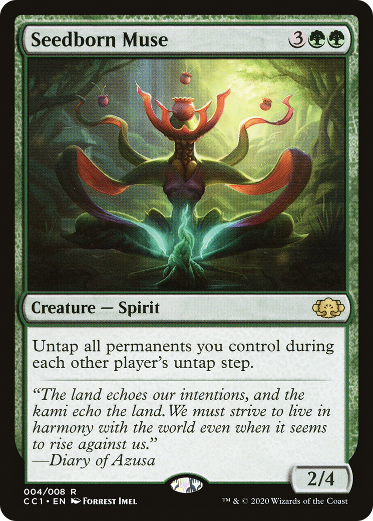 Seedborn Muse [Commander Collection: Green] | Silver Goblin