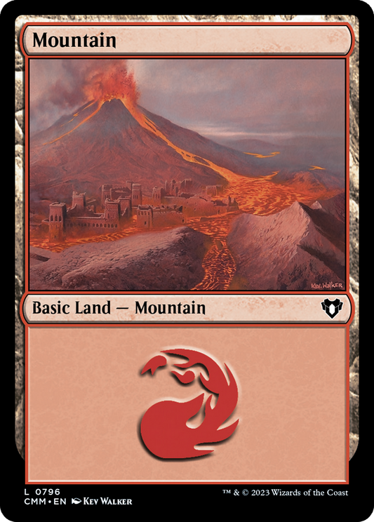 Mountain (796) [Commander Masters]