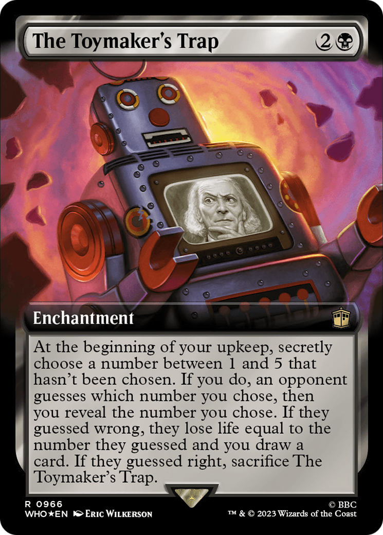 The Toymaker's Trap (Extended Art) (Surge Foil) [Doctor Who] | Silver Goblin