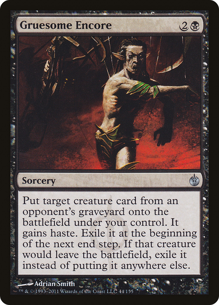 Gruesome Encore [Mirrodin Besieged] Foil