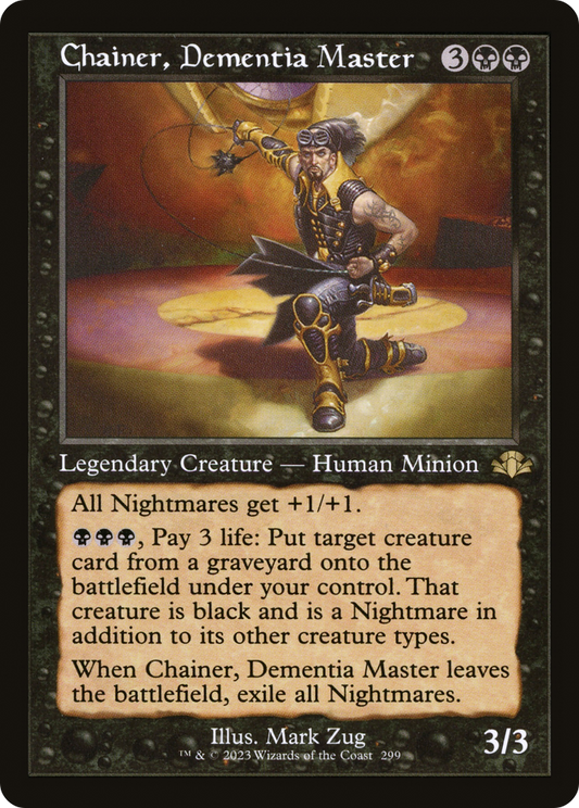 Chainer, Dementia Master (Retro) [Dominaria Remastered] Foil