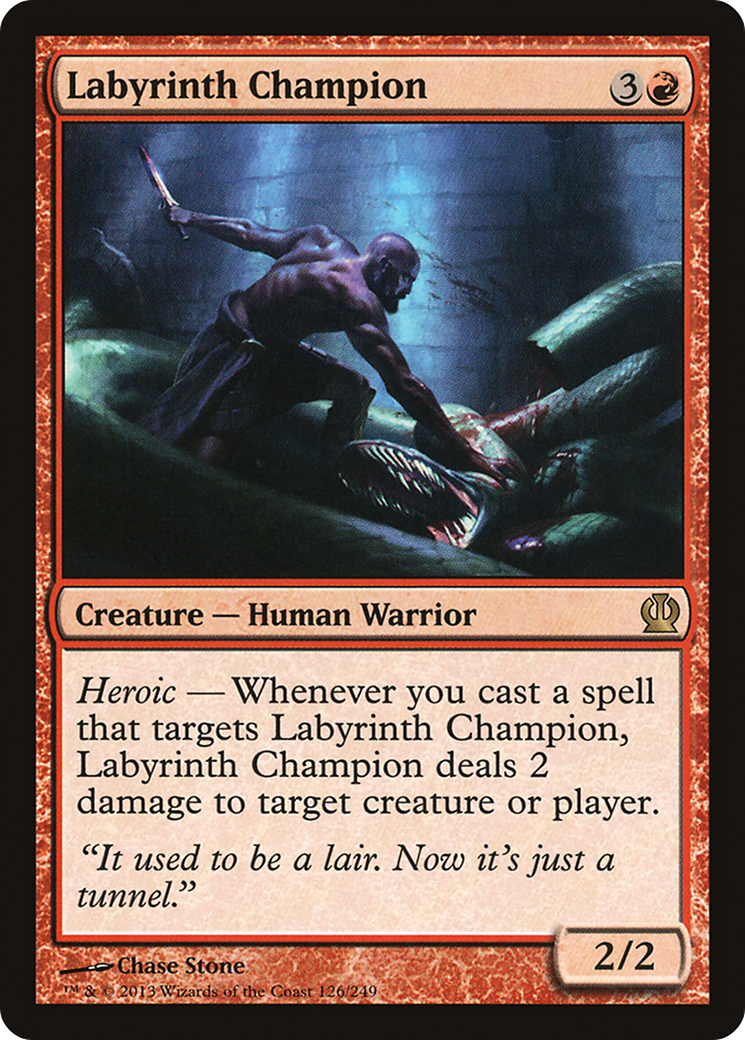 Labyrinth Champion (126) Foil - Theros