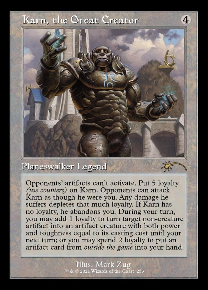 Karn, the Great Creator (Retro) [Secret Lair Drop Series] | Silver Goblin