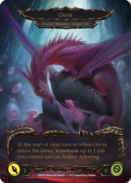 Invoke Ouvia // Ouvia (Marvel) (UPR014) Cold Foil - Uprising