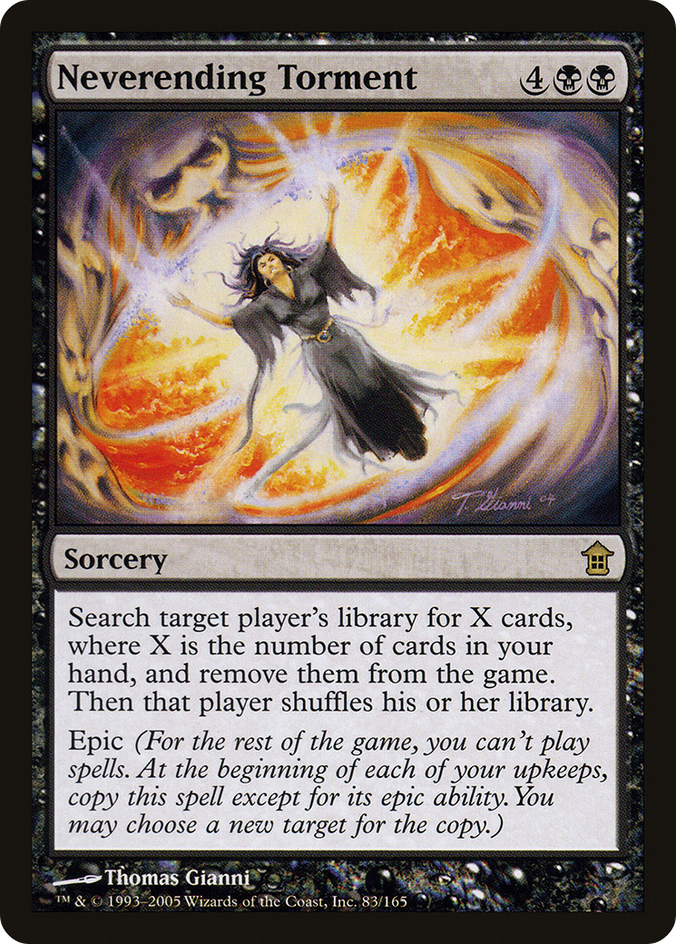 Neverending Torment [Saviors of Kamigawa] Foil