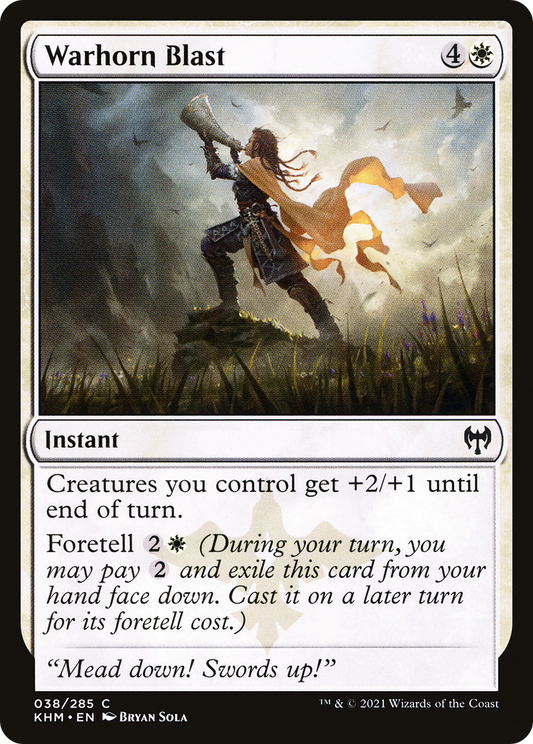 Warhorn Blast [Kaldheim] Foil