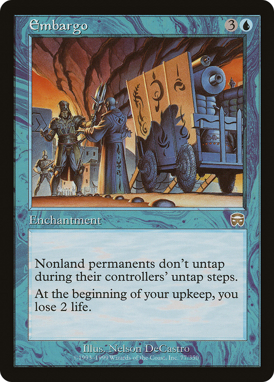 Embargo [Mercadian Masques] Foil