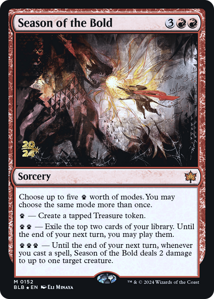 Season of the Bold Foil (152S)