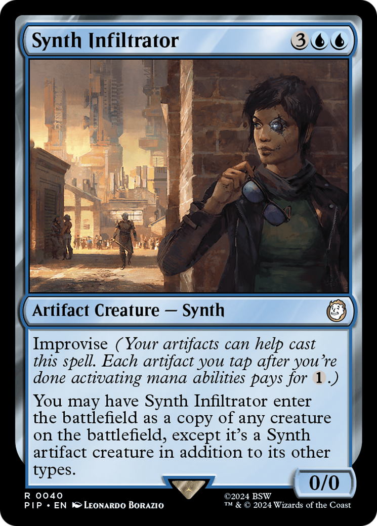 Synth Infiltrator (040) Foil - Fallout
