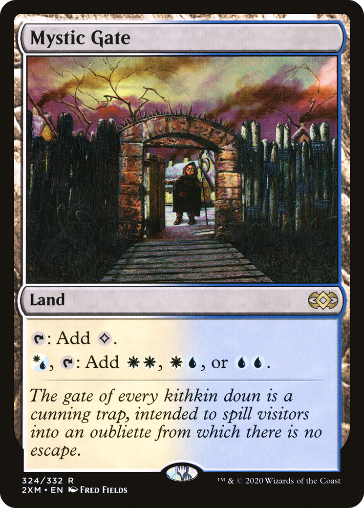 Mystic Gate (324) Foil - Double Masters