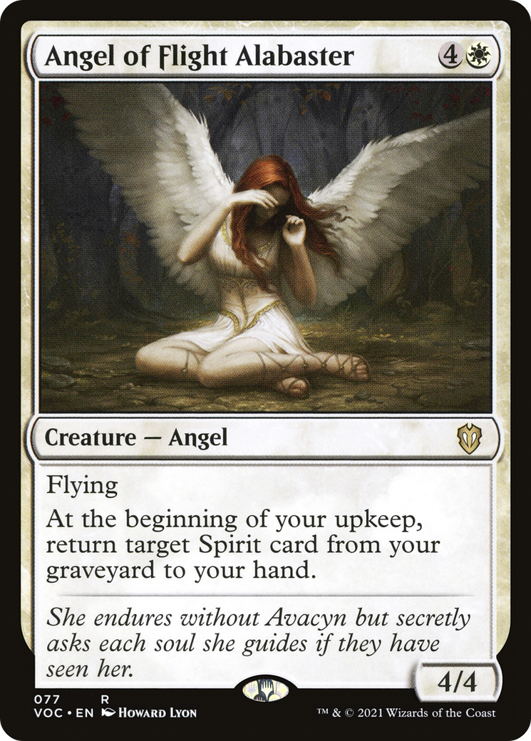 Angel of Flight Alabaster [Innistrad: Crimson Vow Commander]