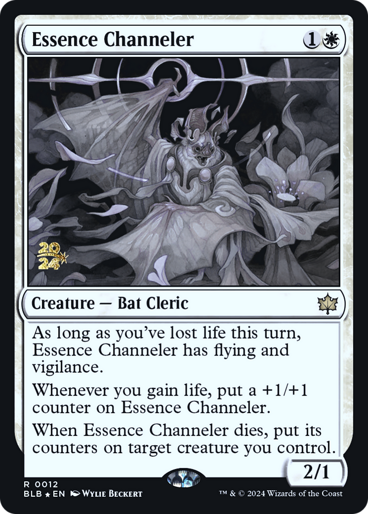 Essence Channeler [Bloomburrow Prerelease Promos] | Silver Goblin