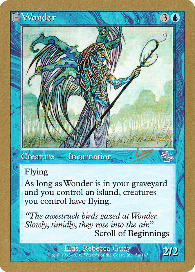 Wonder (Raphael Levy) [World Championship Decks 2002] | Silver Goblin