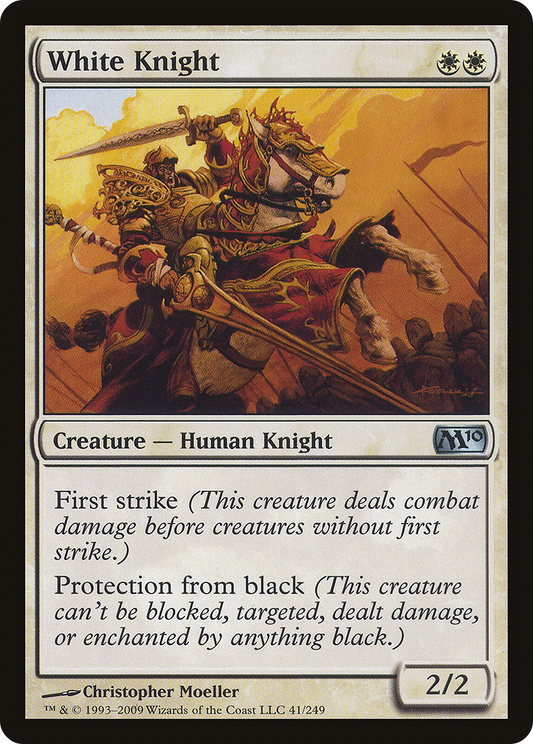 White Knight [Magic 2010] Foil