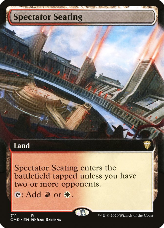 Spectator Seating (Extended Art) [Commander Legends] | Silver Goblin