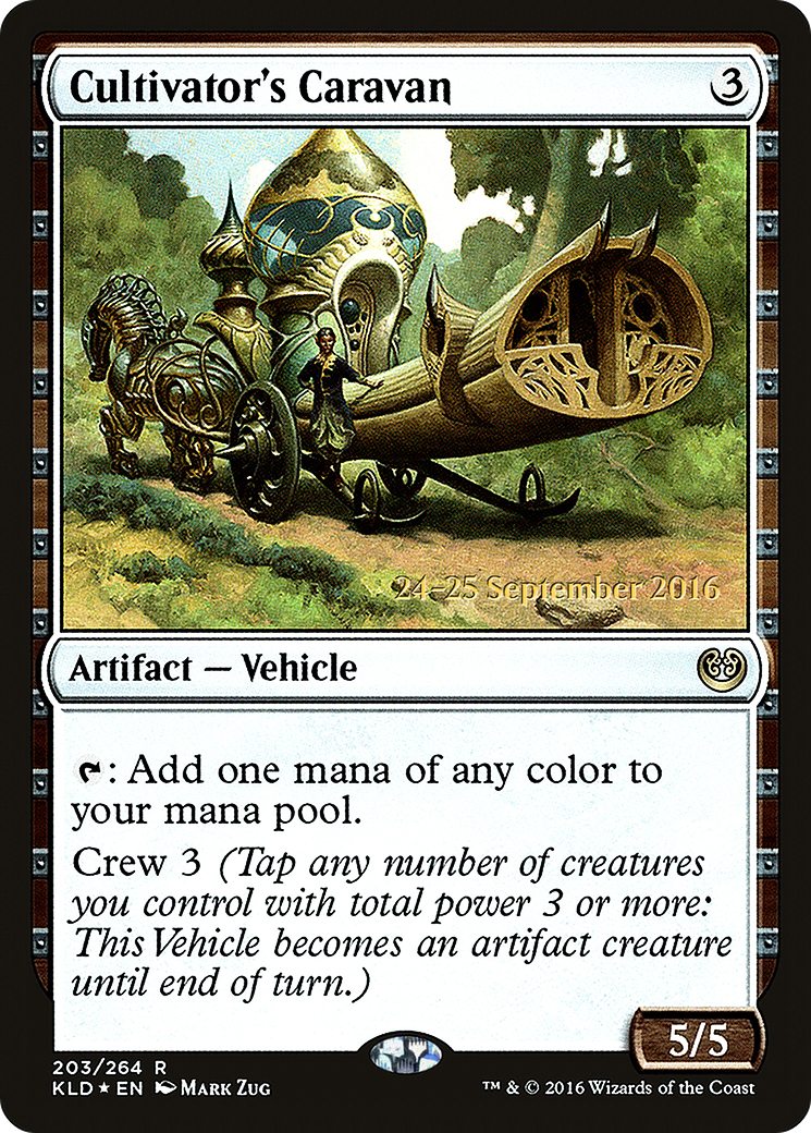 Cultivator's Caravan [Kaladesh Prerelease Promos] | Silver Goblin