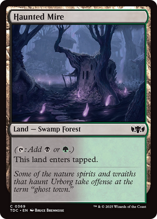 Haunted Mire (369) - Commander: Tarkir: Dragonstorm