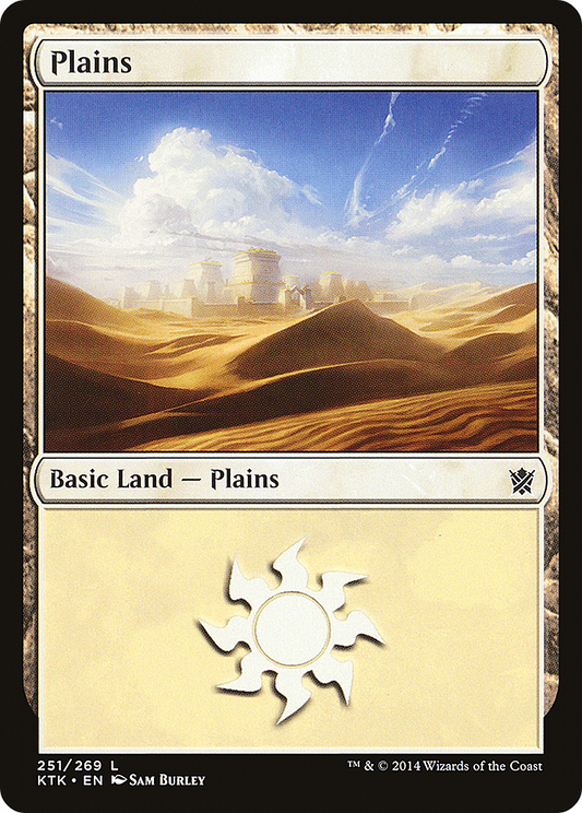 Plains (251) [Khans of Tarkir] Foil