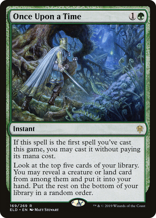 Once Upon a Time [Throne of Eldraine] Foil