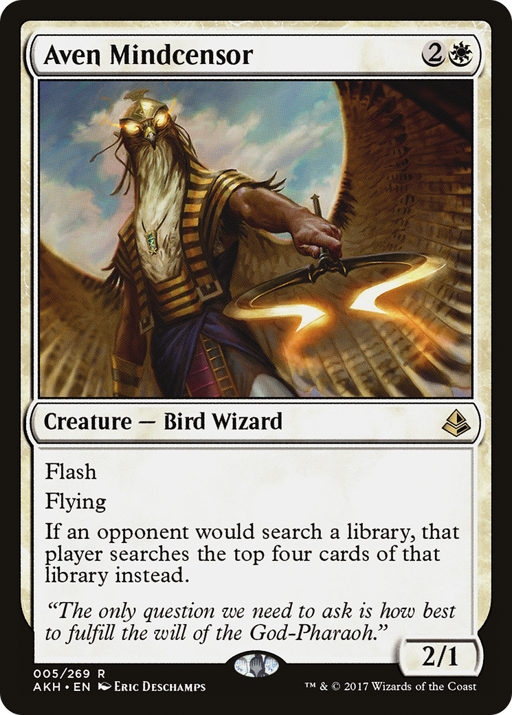 Aven Mindcensor [Amonkhet] Foil