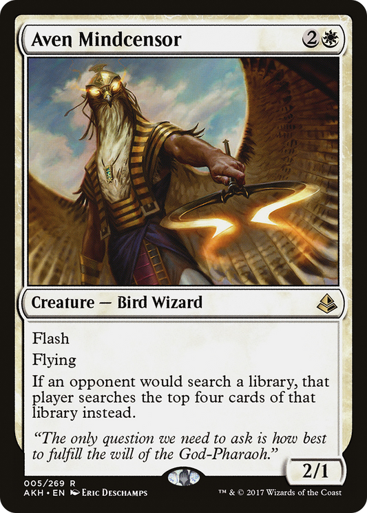 Aven Mindcensor [Amonkhet] Foil