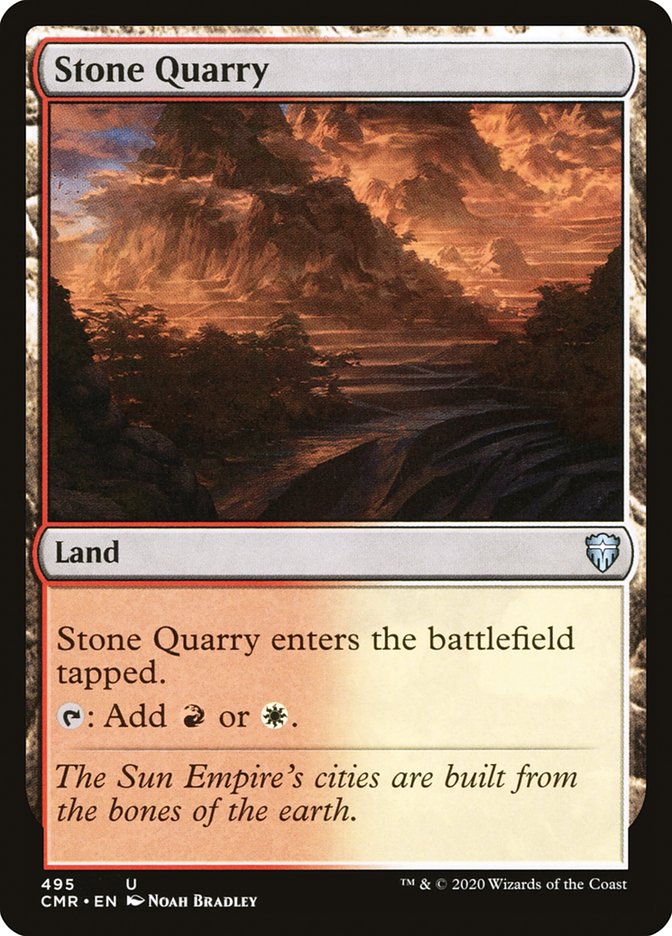 Stone Quarry [Commander Legends] | Silver Goblin