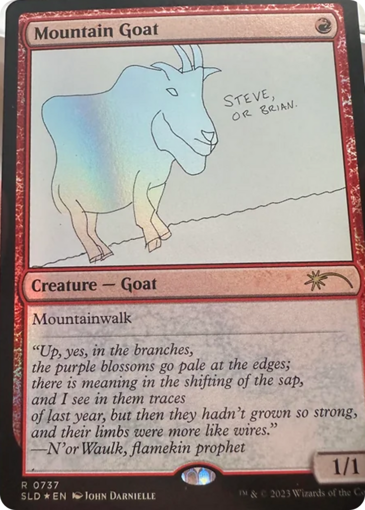 Mountain Goat [Secret Lair Drop Series] | Silver Goblin