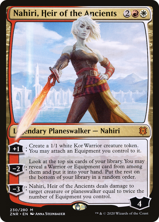 Nahiri, Heir of the Ancients [Zendikar Rising] Foil