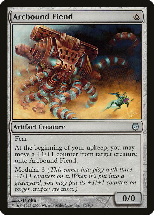 Arcbound Fiend [Darksteel] Foil