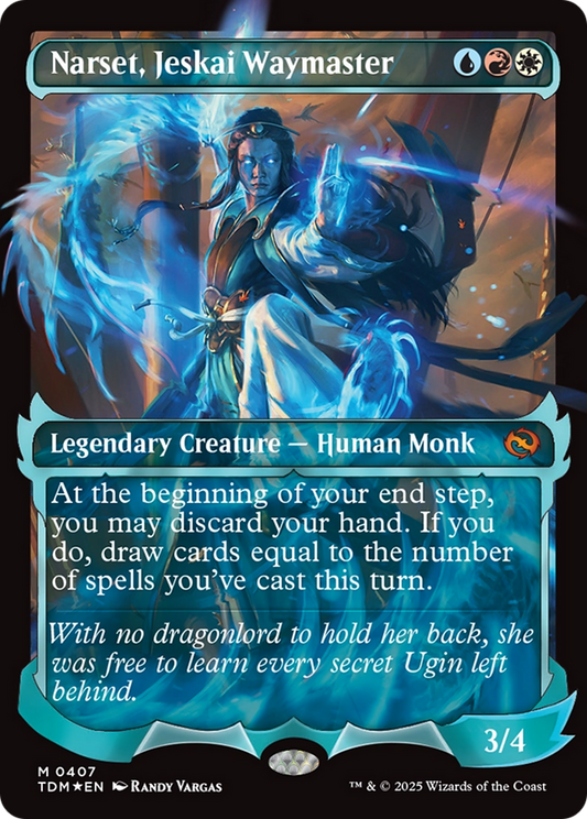 Narset, Jeskai Waymaster (Showcase) (407) Foil - Tarkir: Dragonstorm