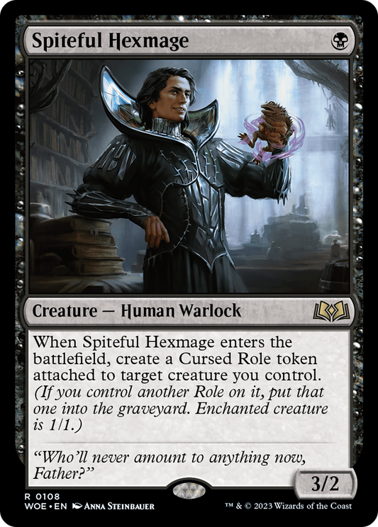 Spiteful Hexmage [Wilds of Eldraine] Foil