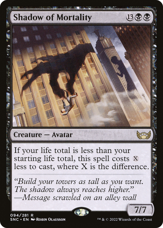 Shadow of Mortality [Streets of New Capenna] Foil