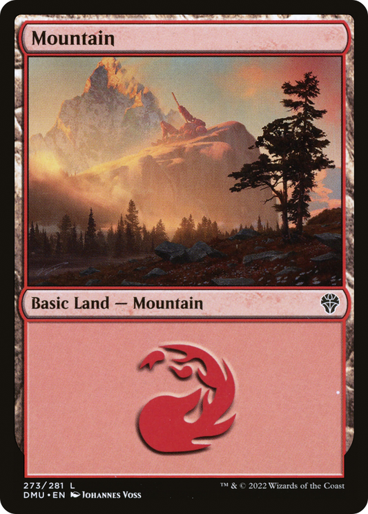 Mountain (273) [Dominaria United] Foil