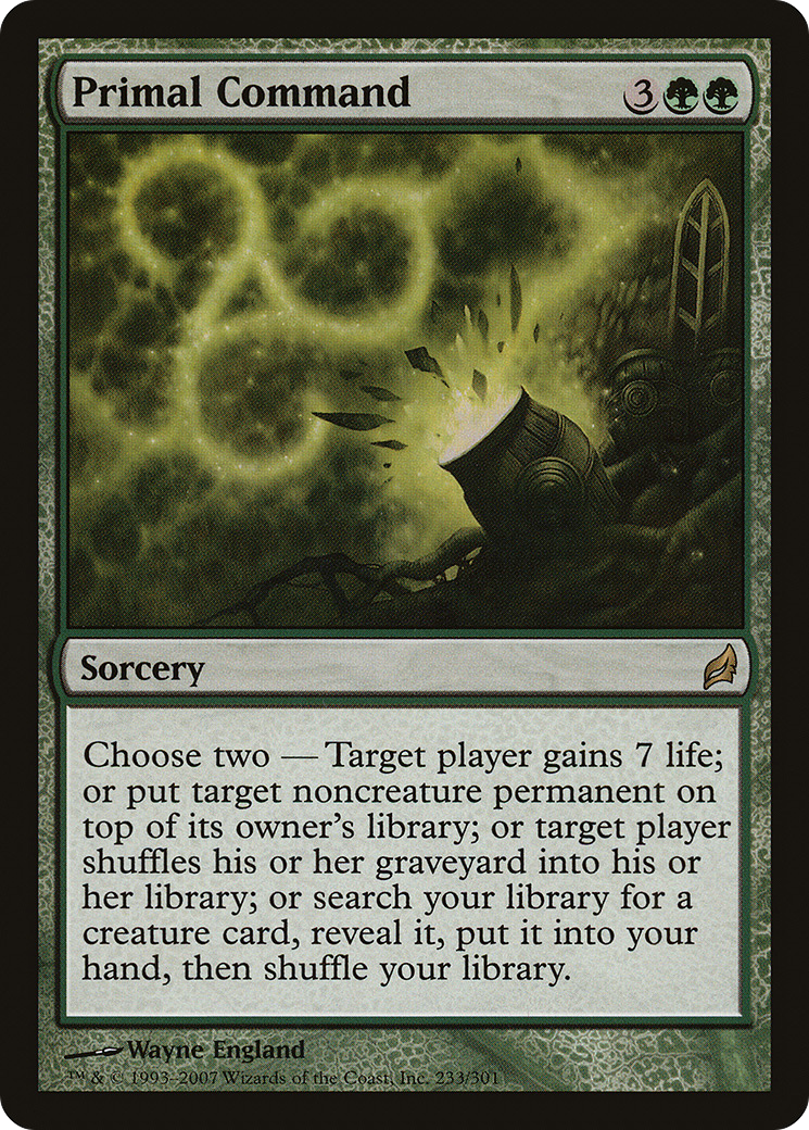 Primal Command (233) Foil - Lorwyn