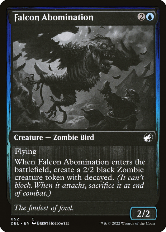 Falcon Abomination [Innistrad: Double Feature] Foil