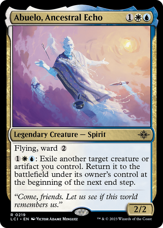 Abuelo, Ancestral Echo [The Lost Caverns of Ixalan] Foil