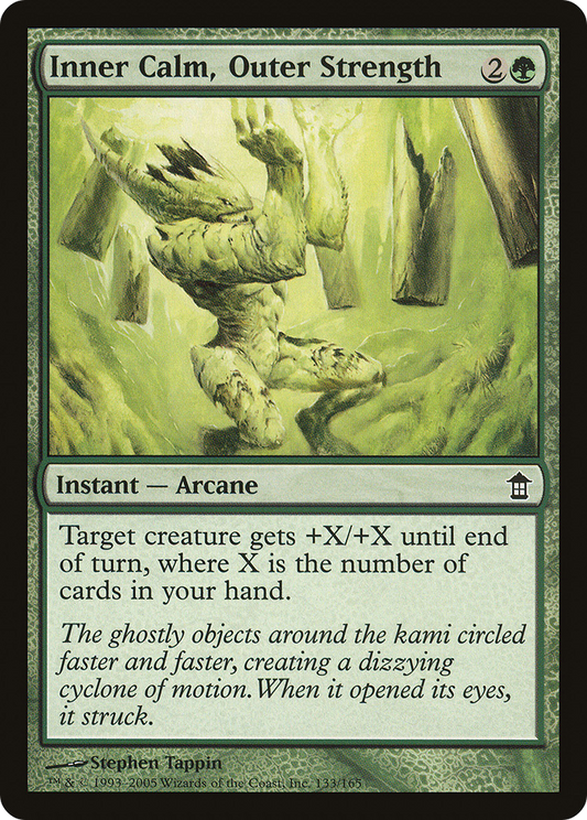 Inner Calm, Outer Strength [Saviors of Kamigawa] Foil