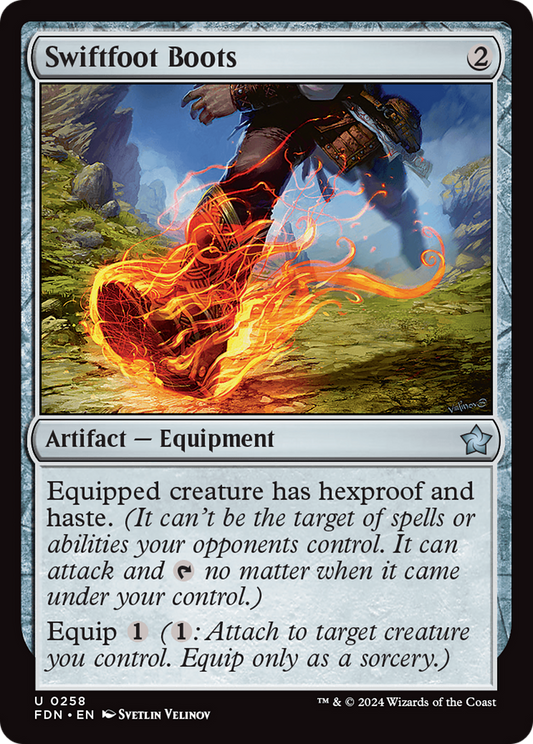 Swiftfoot Boots [Foundations] Foil