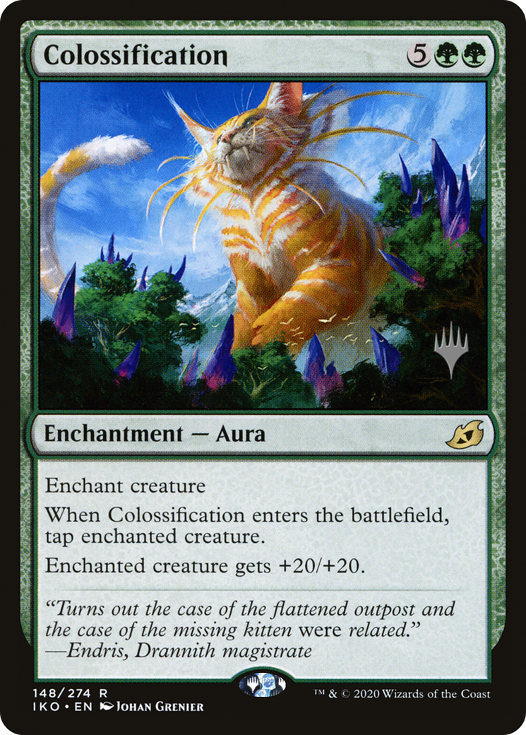 Colossification (Promo Pack) [Ikoria: Lair of Behemoths Promos] Foil
