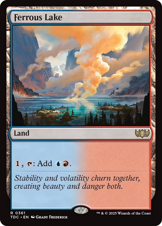 Ferrous Lake (361) - Commander: Tarkir: Dragonstorm