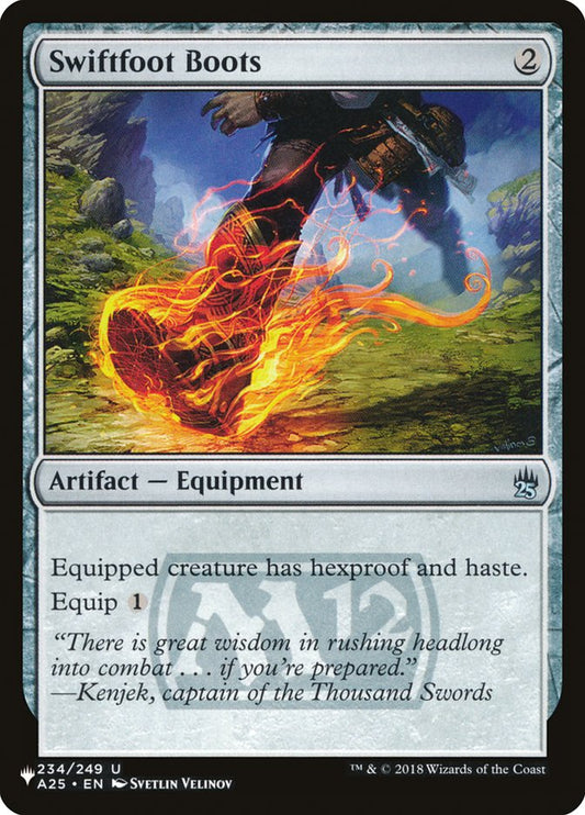 Swiftfoot Boots [The List] Foil