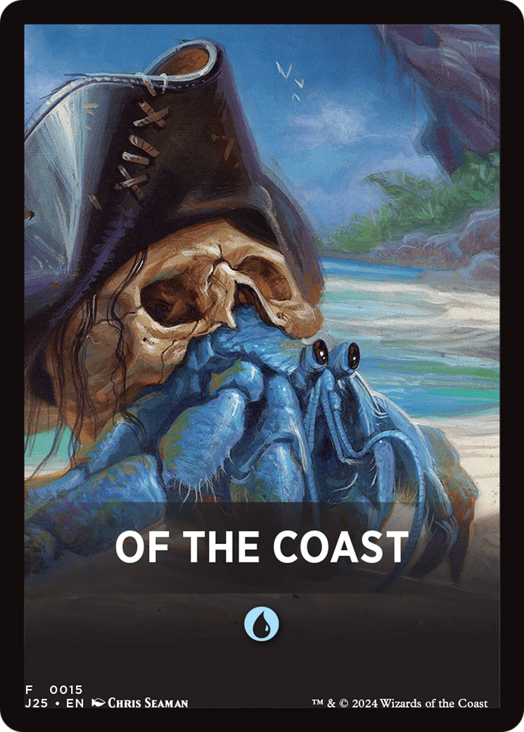 Of The Coast Theme Card [Foundations Jumpstart Front Cards] | Silver Goblin