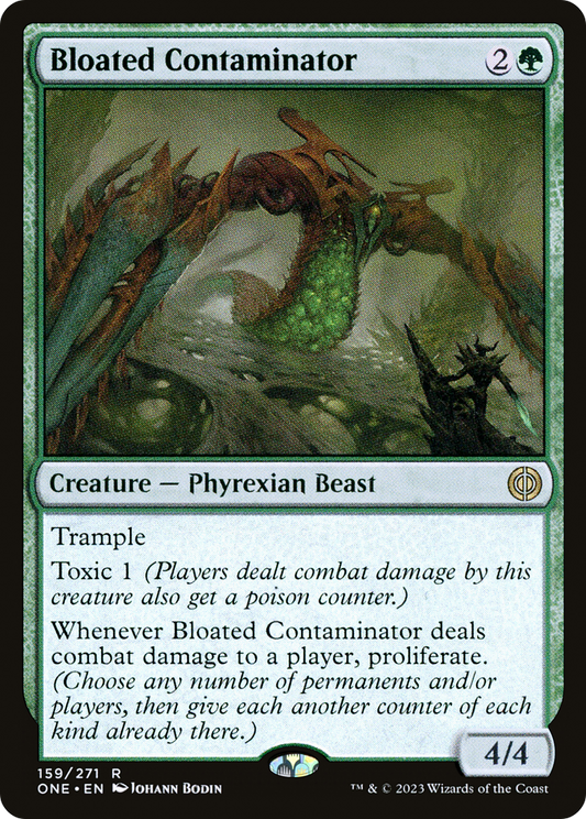 Bloated Contaminator [Phyrexia: All Will Be One] Foil